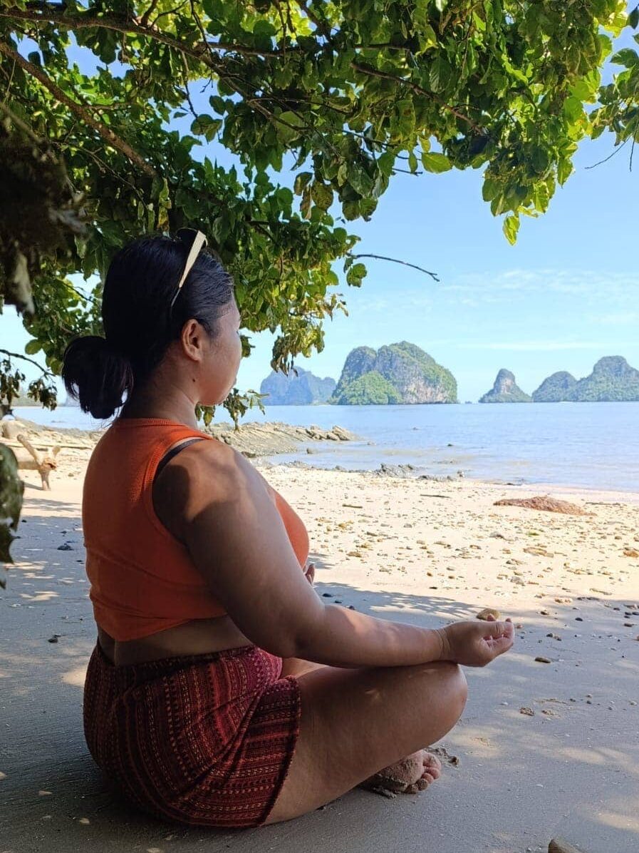 Meditate in Trang Beach