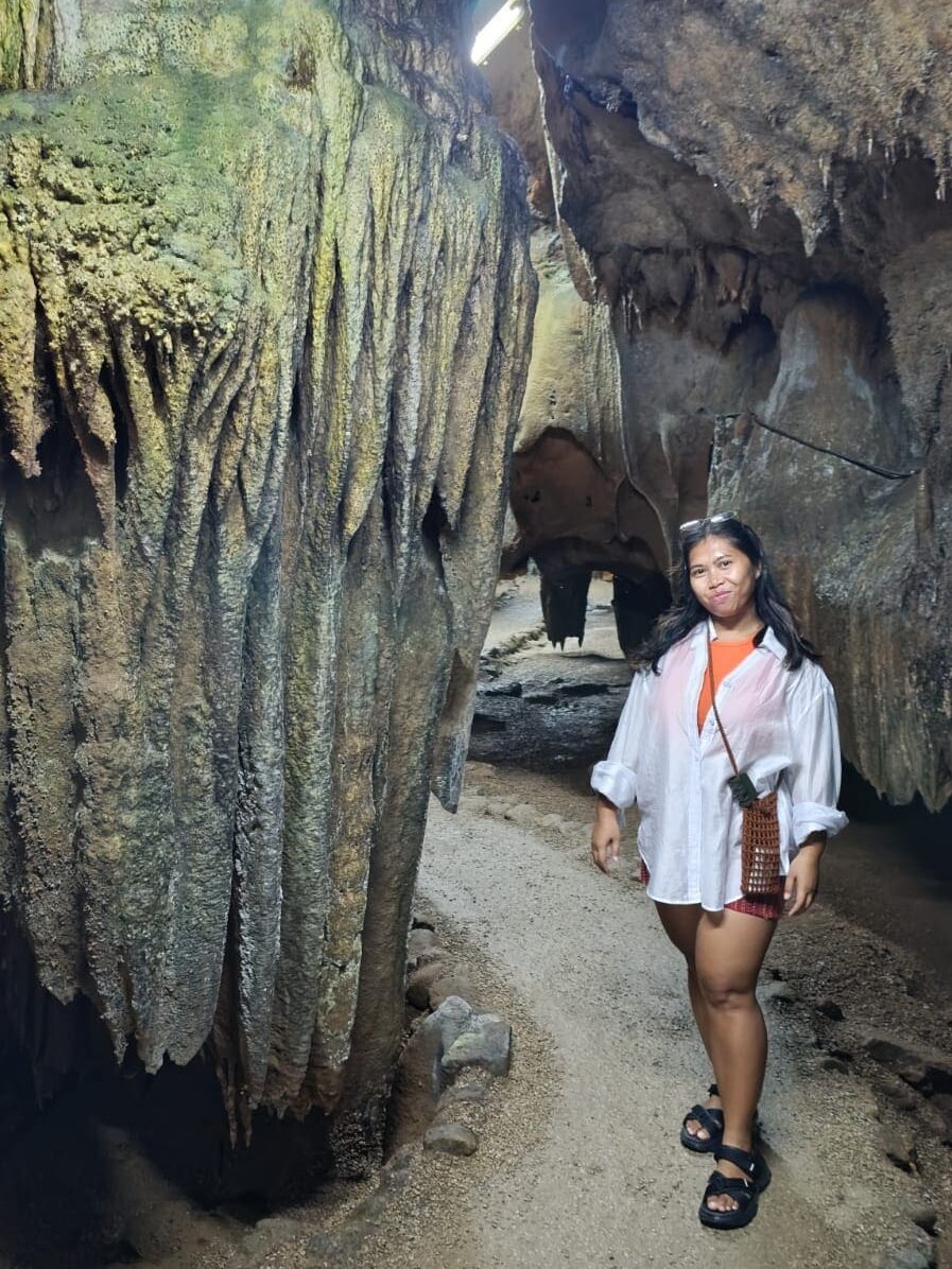 Explore a cave in Trang