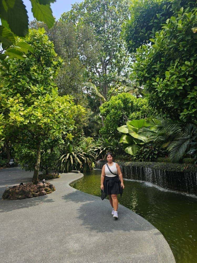 Yulli in Botanic Garden