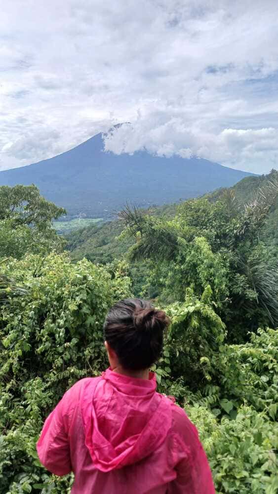 explore the nature in Bali with Mt. Batur view