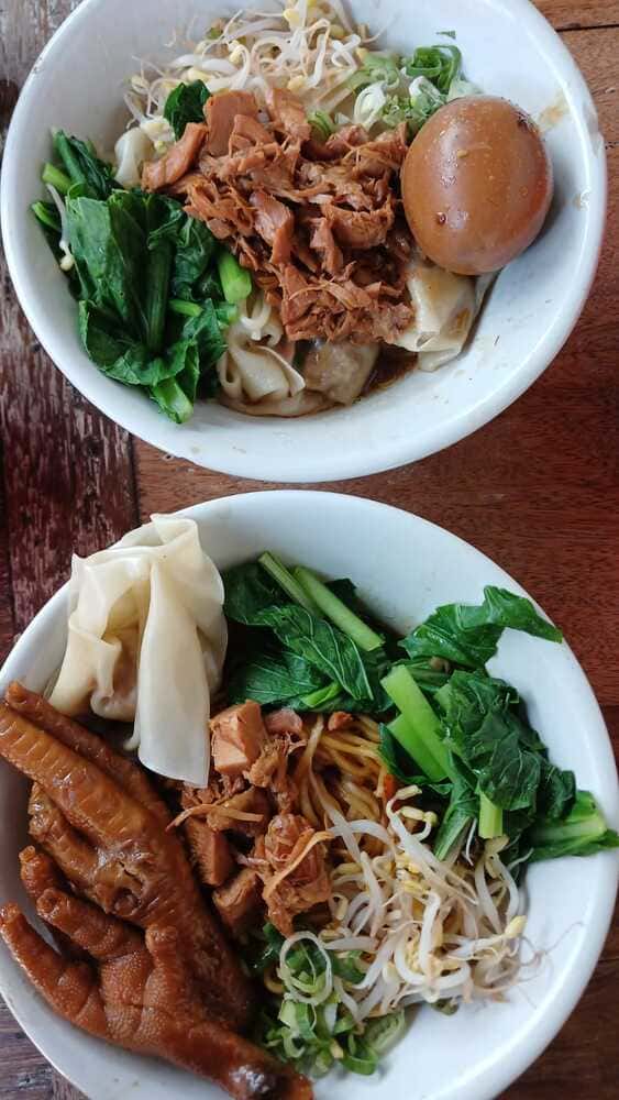 Mie Ayam cost 0,5$