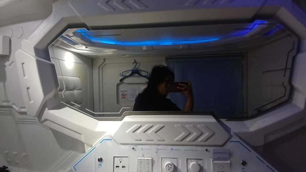 inside my cabin @spacepod