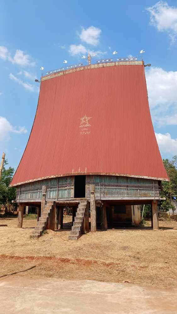 Traditional house in Kon Tum