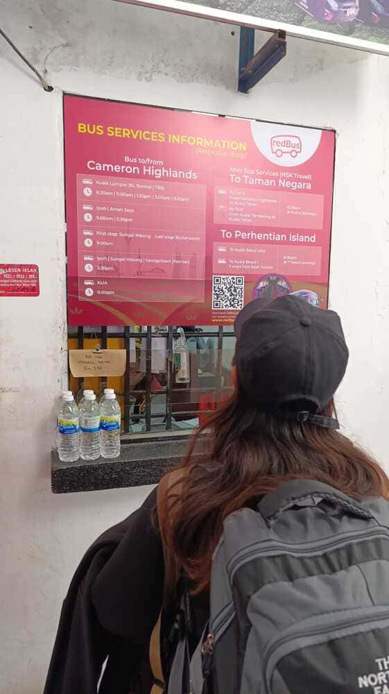 Tanah Rata Bus Station