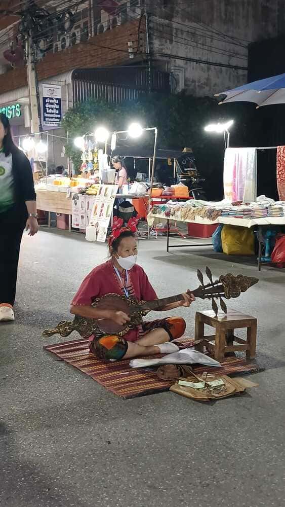 Saturday night market in Chiang Mai
