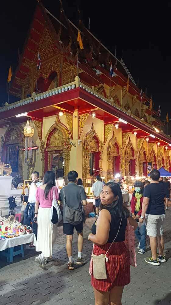 Sunday night market in Chiang Mai