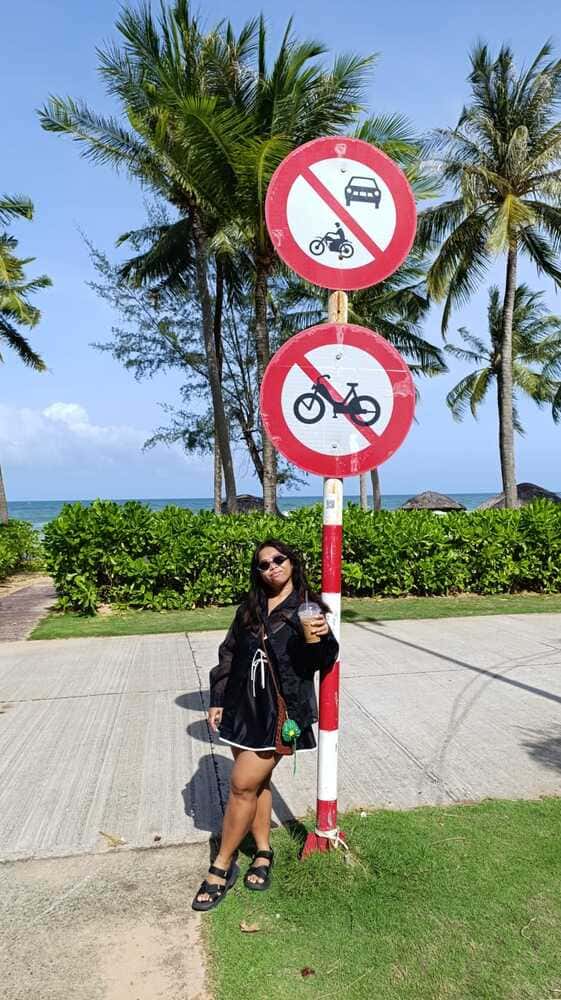 coffee and walking at the beach is my routine in Phu Quoc