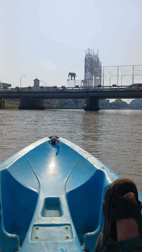 kayaking on River Ping
