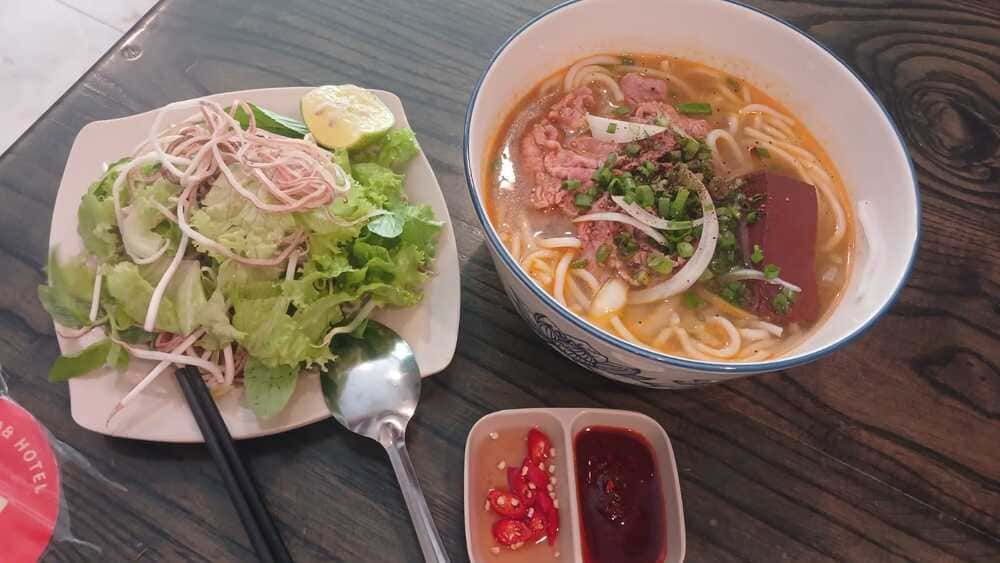 noodles soup at Lala Cafe