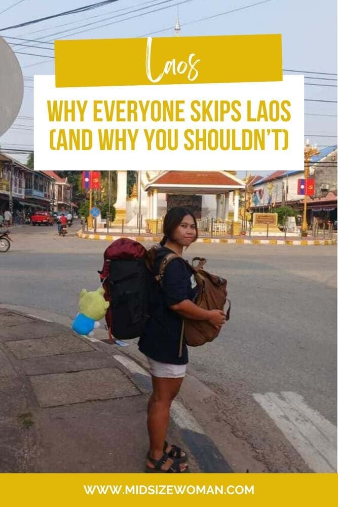 travel in Laos pin