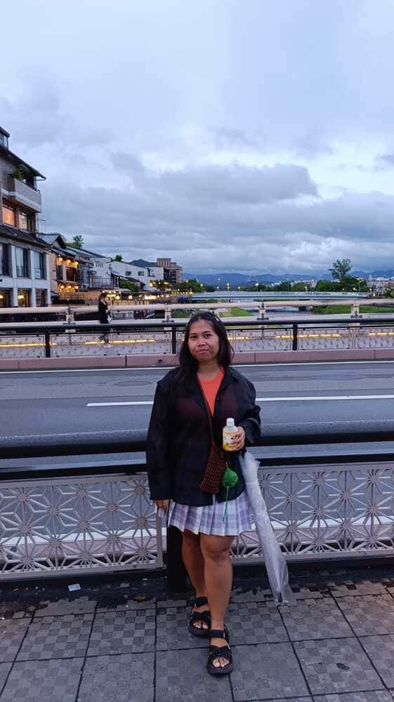 Yulli by the Kamogawa River