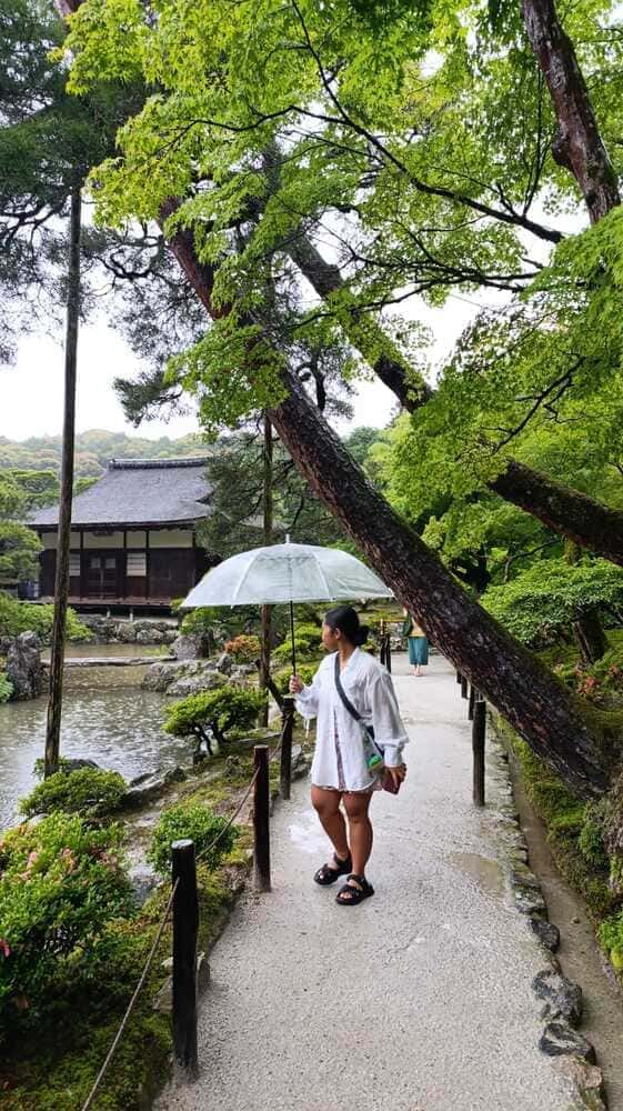 Yulli in Ginkaku-ji