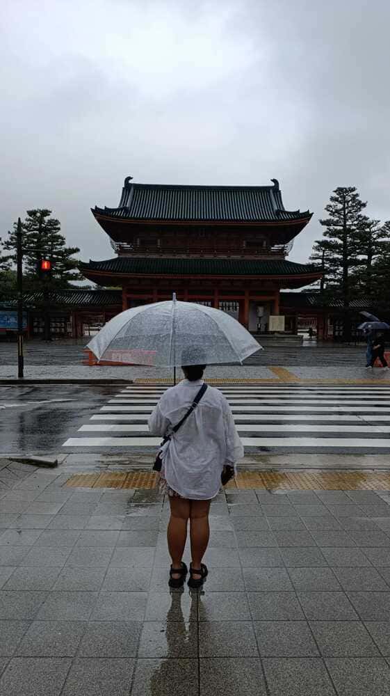 Explore Kyoto under the rain