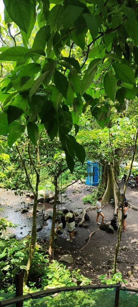 Muddy paths and small stones lead to Tumpak Sewu