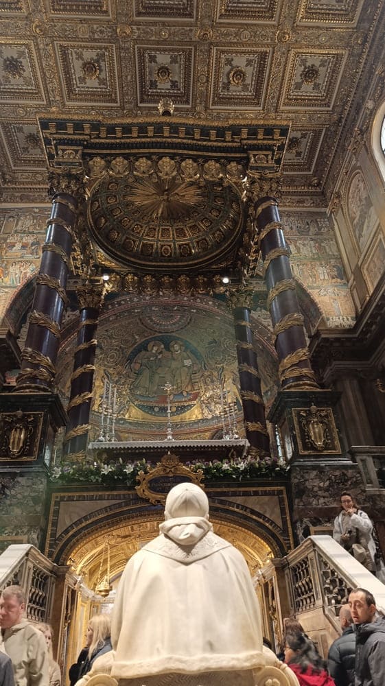 Inside Santa Maria Maggiore