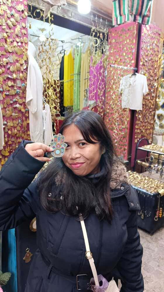 Fand of Fatima in Marrakesh market