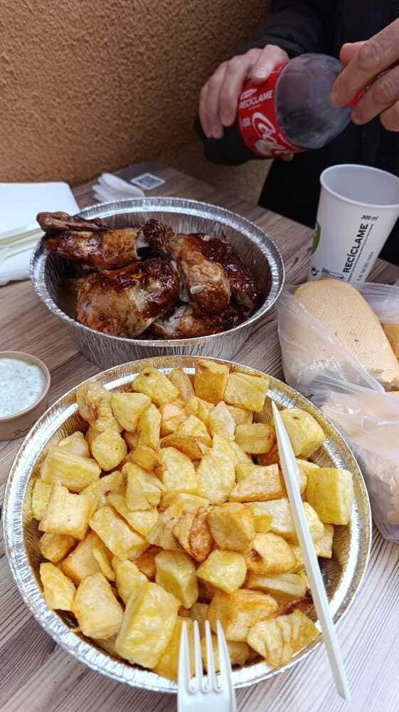 A simple lunch at Mercado Central de Atarazanas.