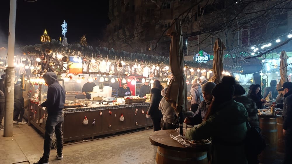 Craiova Chrismast market in old town