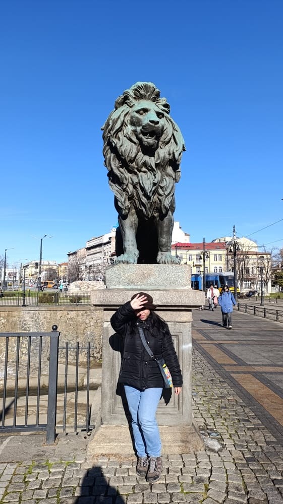 The lion bridge Sofia