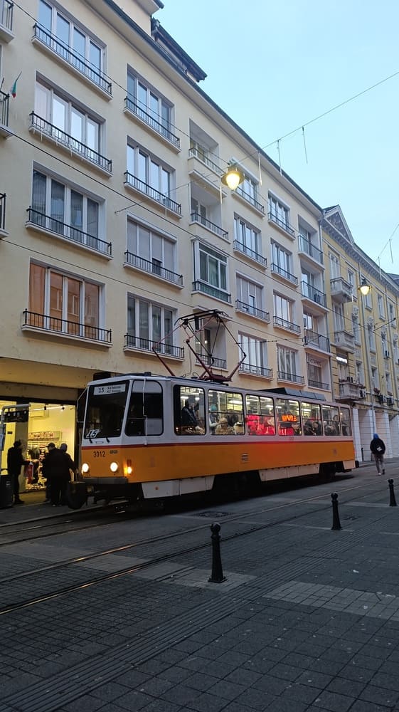 Tram in Sofia