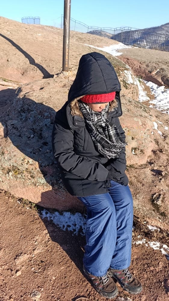 Cold winter in Belogradchik