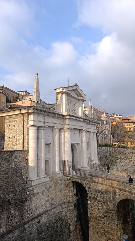 Roman building in Bergamo