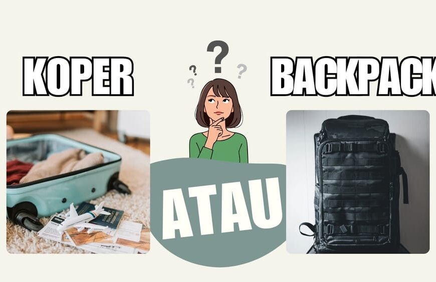 Koper atau Backpack? Ini Pilihan Terbaik untuk Traveling