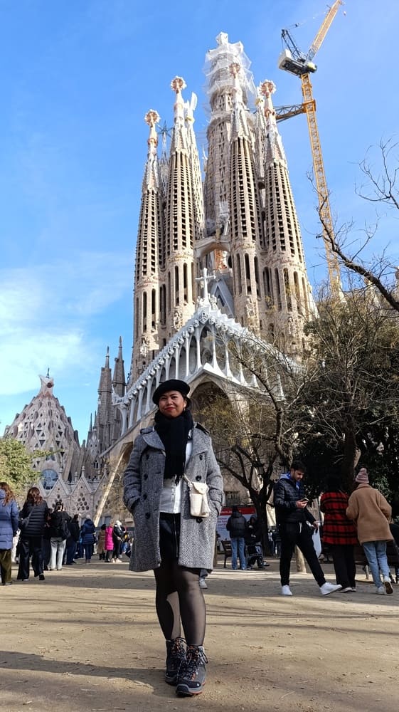 Sagrada Familia in Winter