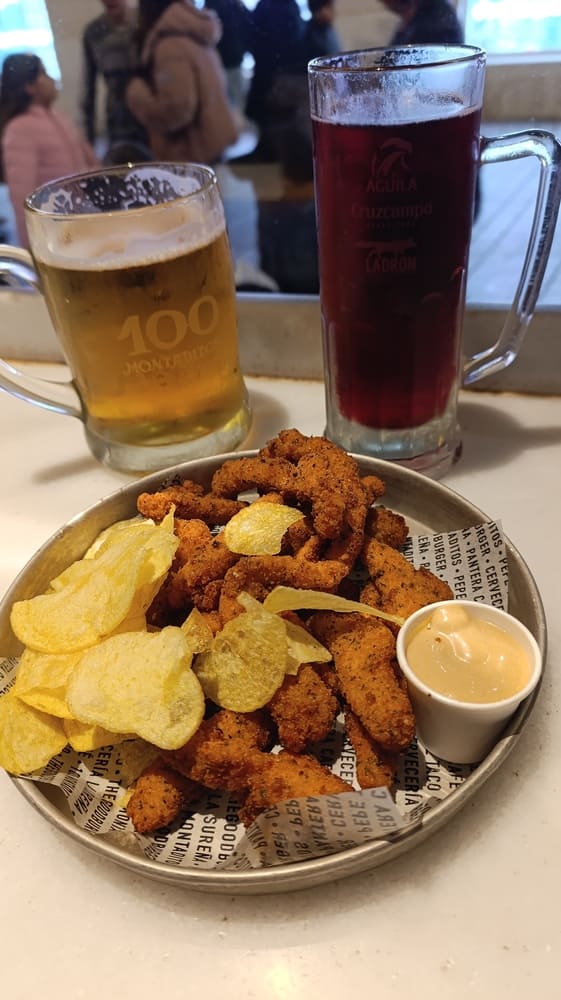 Tapas and beer