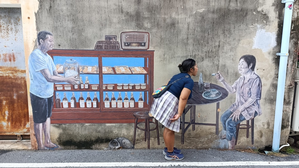 Murals in Songkhla Old town