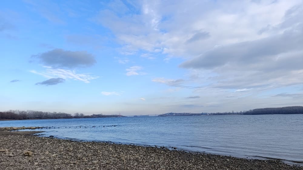 The Danube behind Baba Vida 