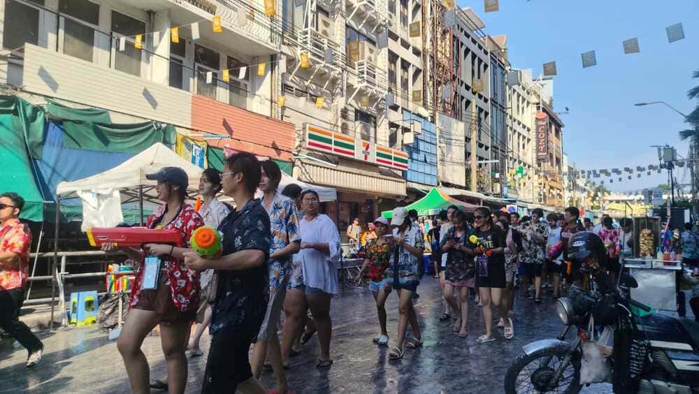 Songkran is social, playful, memorable