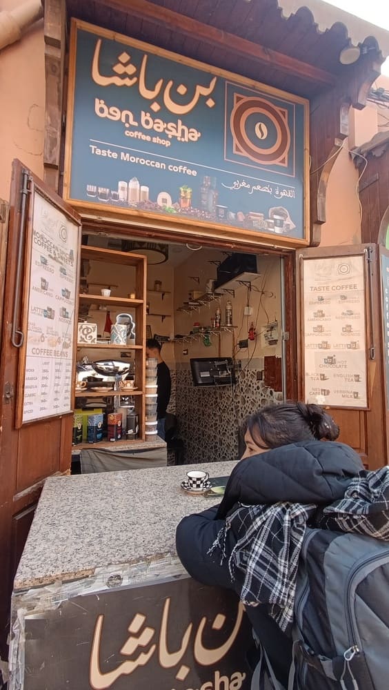 Coffee stall in medina
