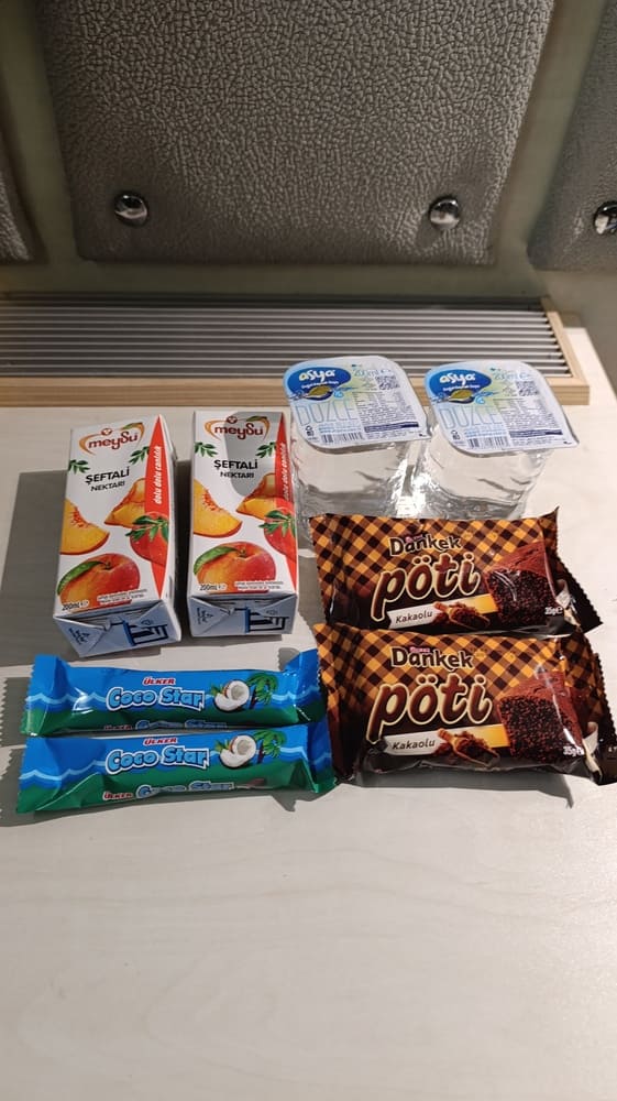Snack on the train