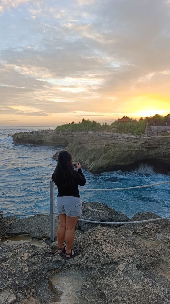 Watching sunset